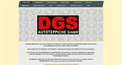 Desktop Screenshot of dgs-autoteppiche.com